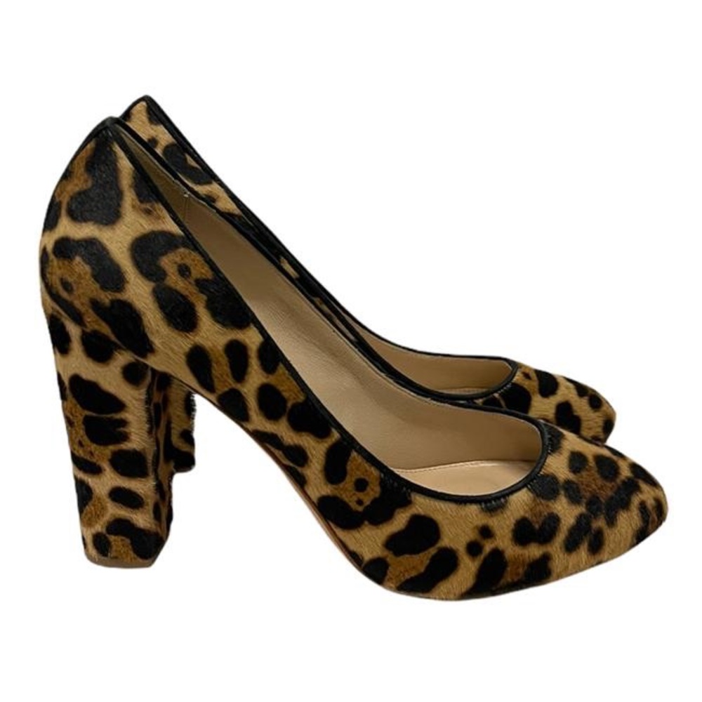 J CREW LEOPARD ETTA PUMP 🔥🔥